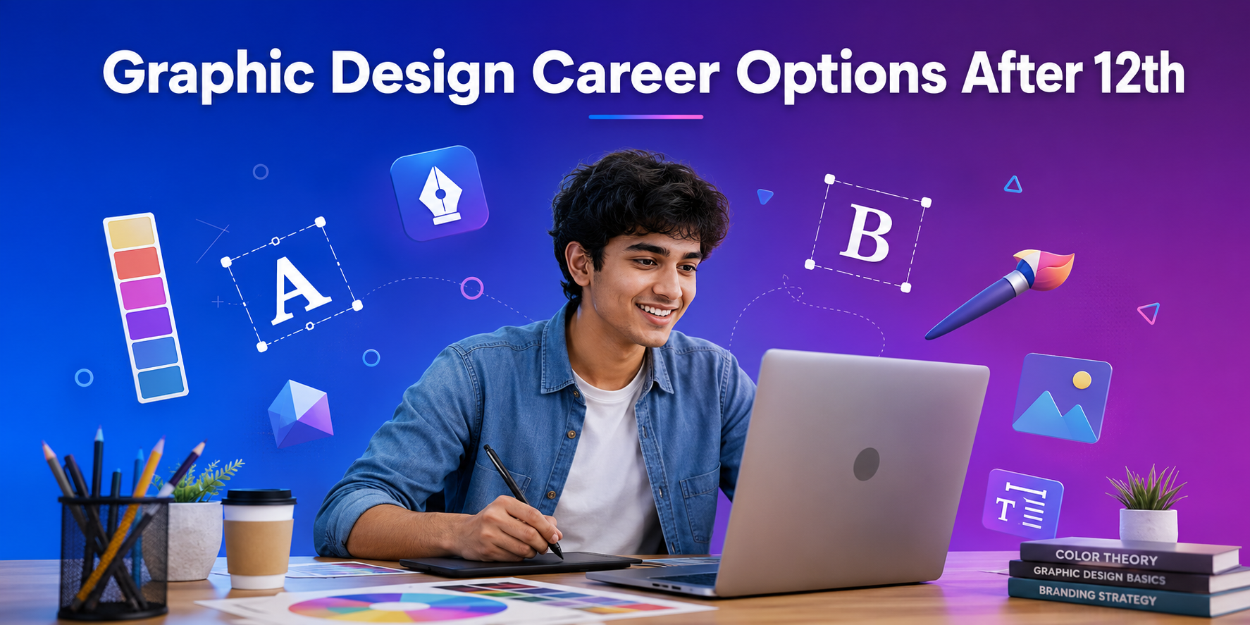 Graphic Design Career Options After 12th: Courses, Fees & Jobs